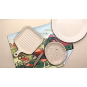 Microfibre Drying Mat Roosters Design, Kitchen Dish Drying Mat