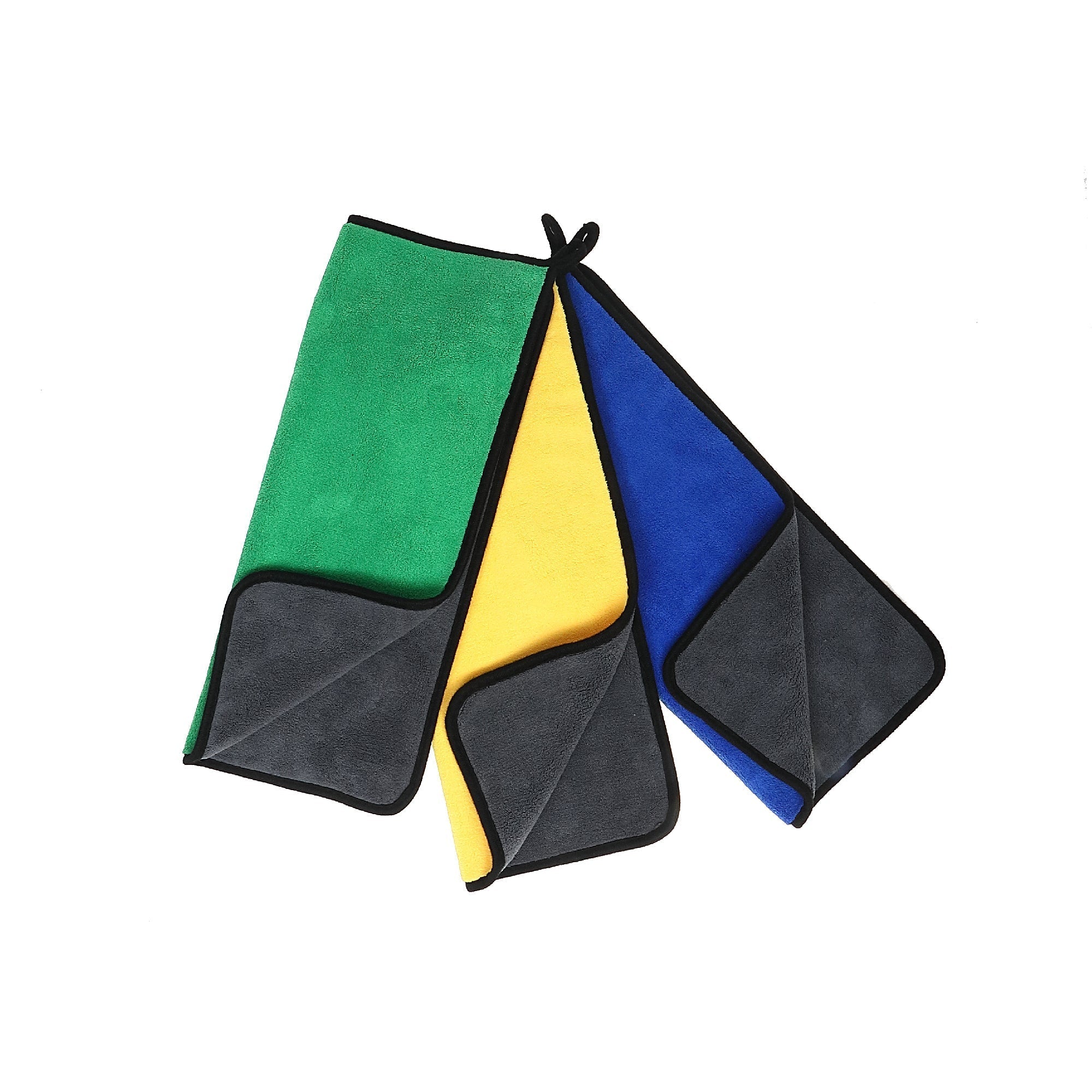 Super Absorbent Microfibre Cleaning Towel Assorted Set Of 3, Kitchen Cleaning Cloths