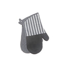 Stripe & Neoprene 2 Pc Oven Mitt
