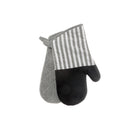 Stripe & Neoprene 2 Pc Oven Mitt