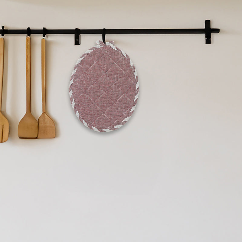 Stripe & Neoprene Pot Holder