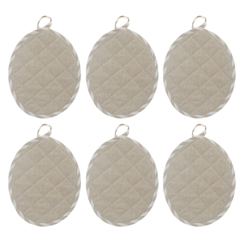 Stripe & Neoprene Pot Holder