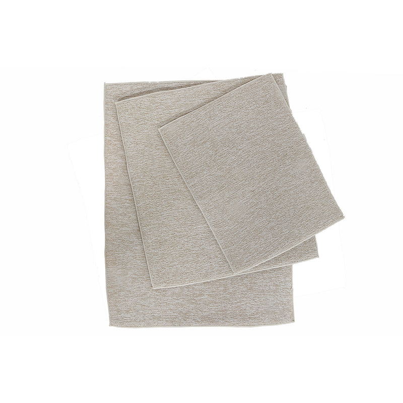 3 Pk Plain Solid Microfibre Dish Drying Mat