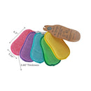 5 Pk Microfibre Sponges Assorted