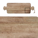 Custom Mango Wood Double Handle Cutting Board