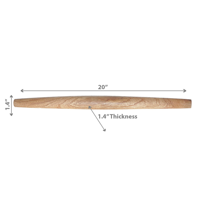 French Rolling Pin Mango Wood