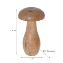 Mango Wood Decorative Mushroom