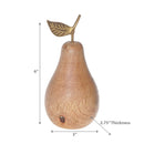 Mango Wood Decorative Pear