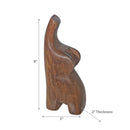 Mango Wood Elephant Decor 8"H Small