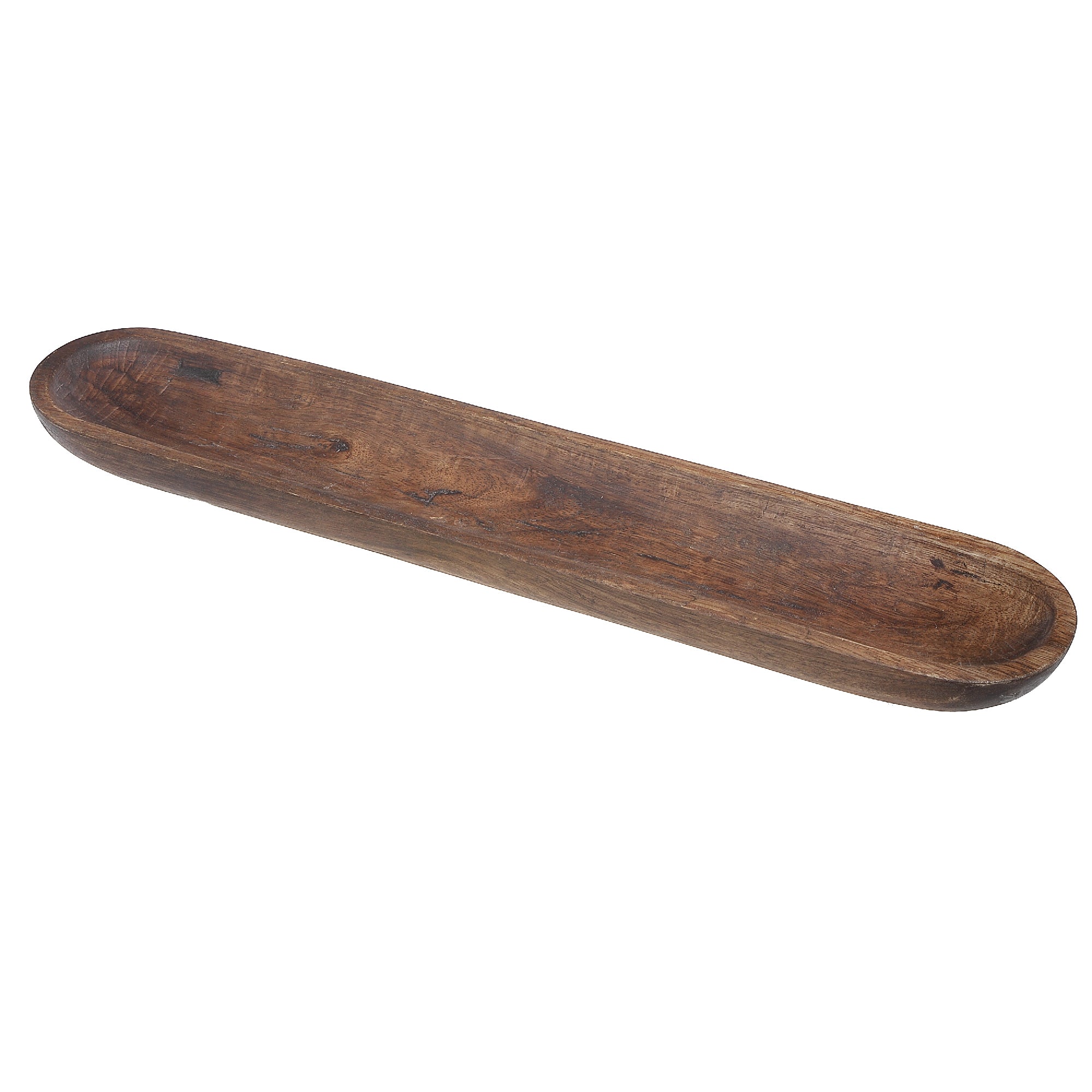 Mango Wooden Baguette Tray, Mango Wood Baguette Tray, Rustic Kitchen Serving Tray, Bread Display