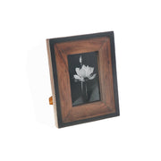 Black And Natural Finish Photo Frame, Decorative Picture Frame, Home Wall Decor 8X10