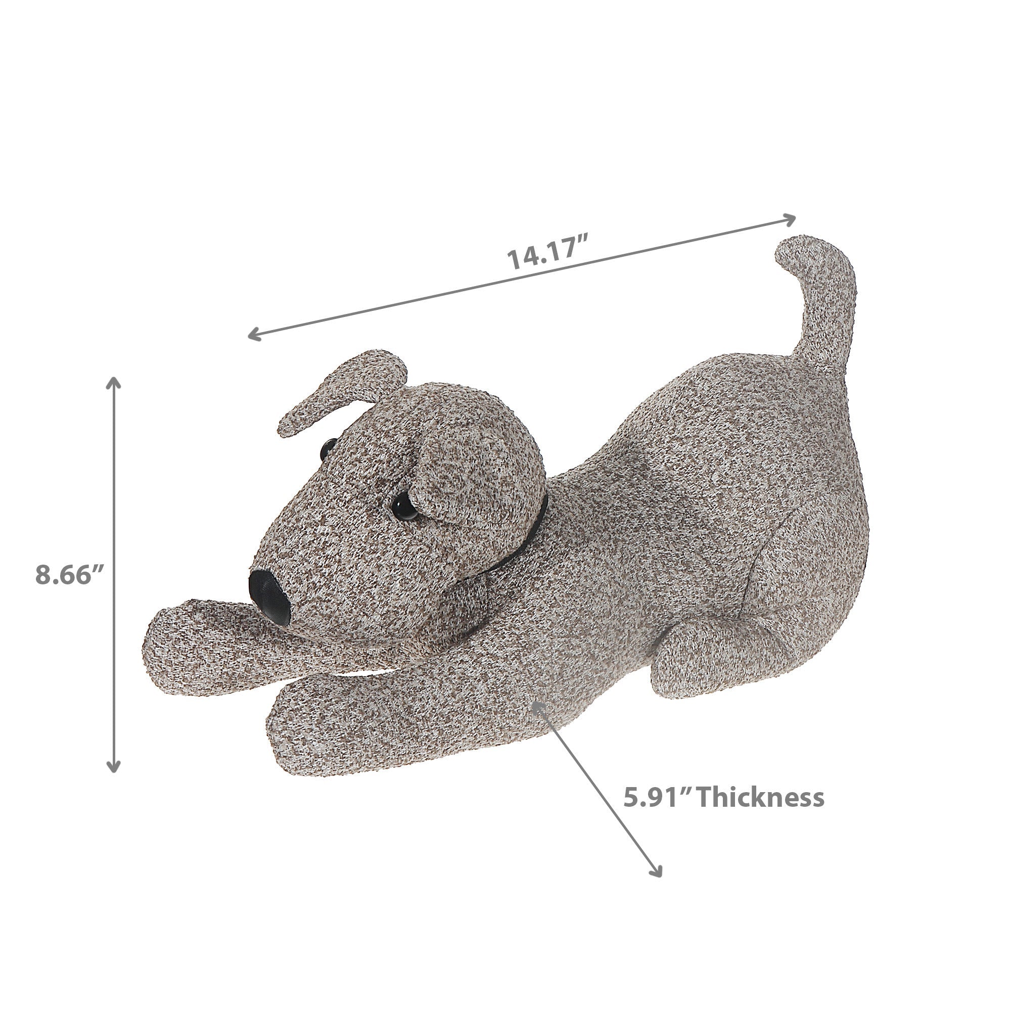 Door Stopper Downward Dog Pose, Yoga Inspired Decorative Door Stop