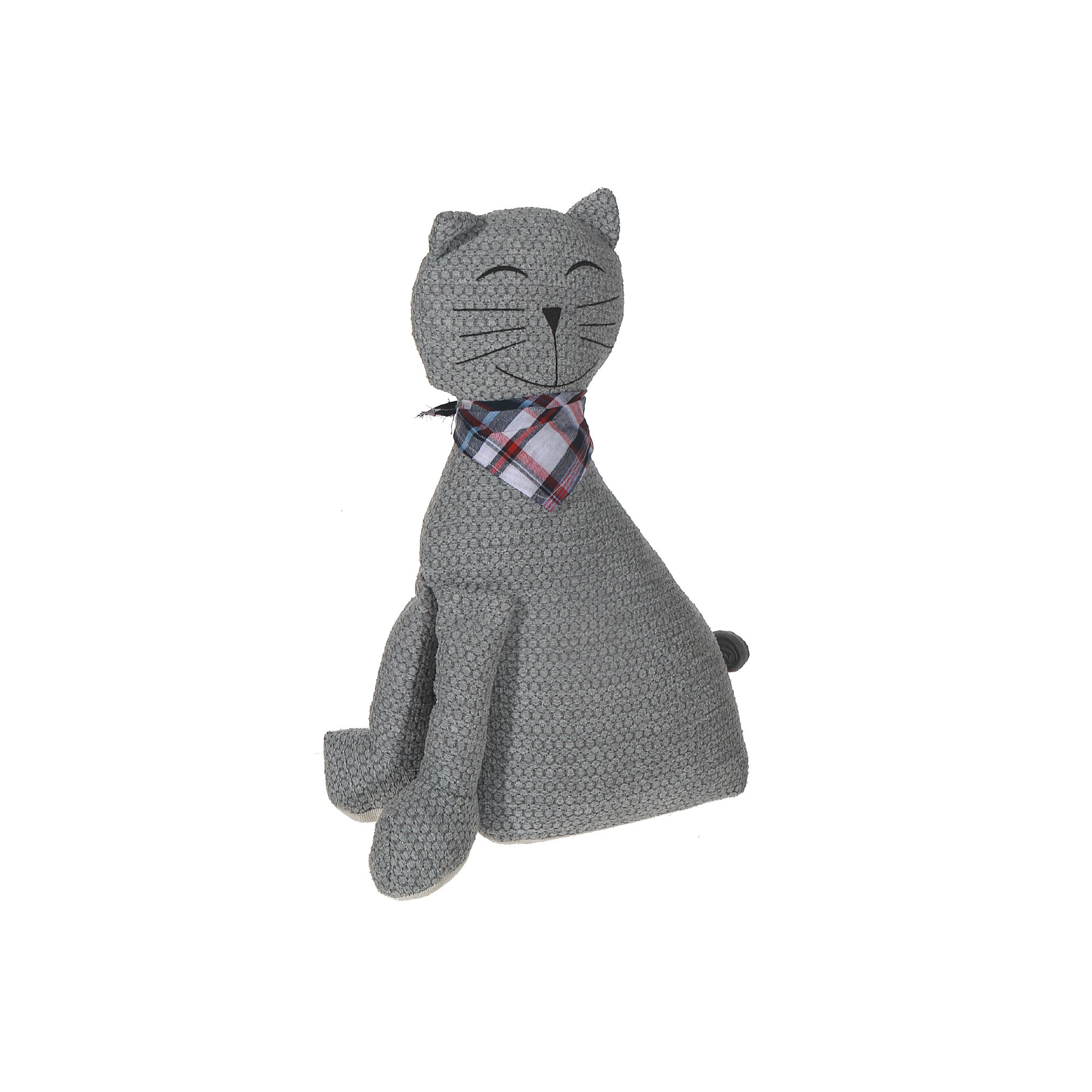 Door Stopper Sitting Cat, Decorative Animal Door Stop, Home Floor Decor