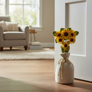 Sunflower Fabric Door Stopper – Cheerful Floral Door Accent
