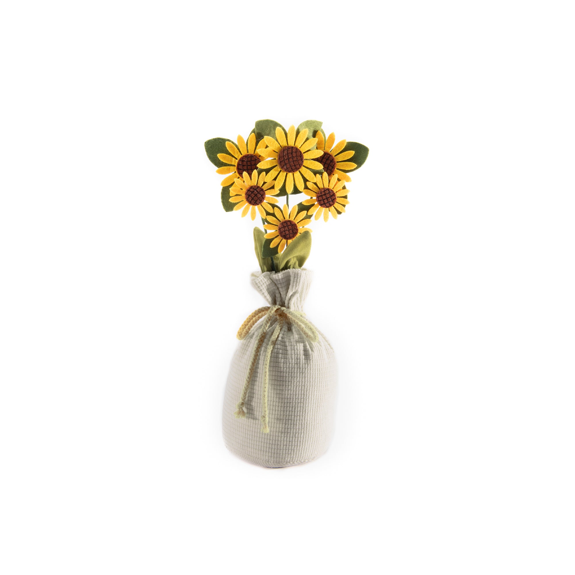 Sunflower Fabric Door Stopper – Cheerful Floral Door Accent