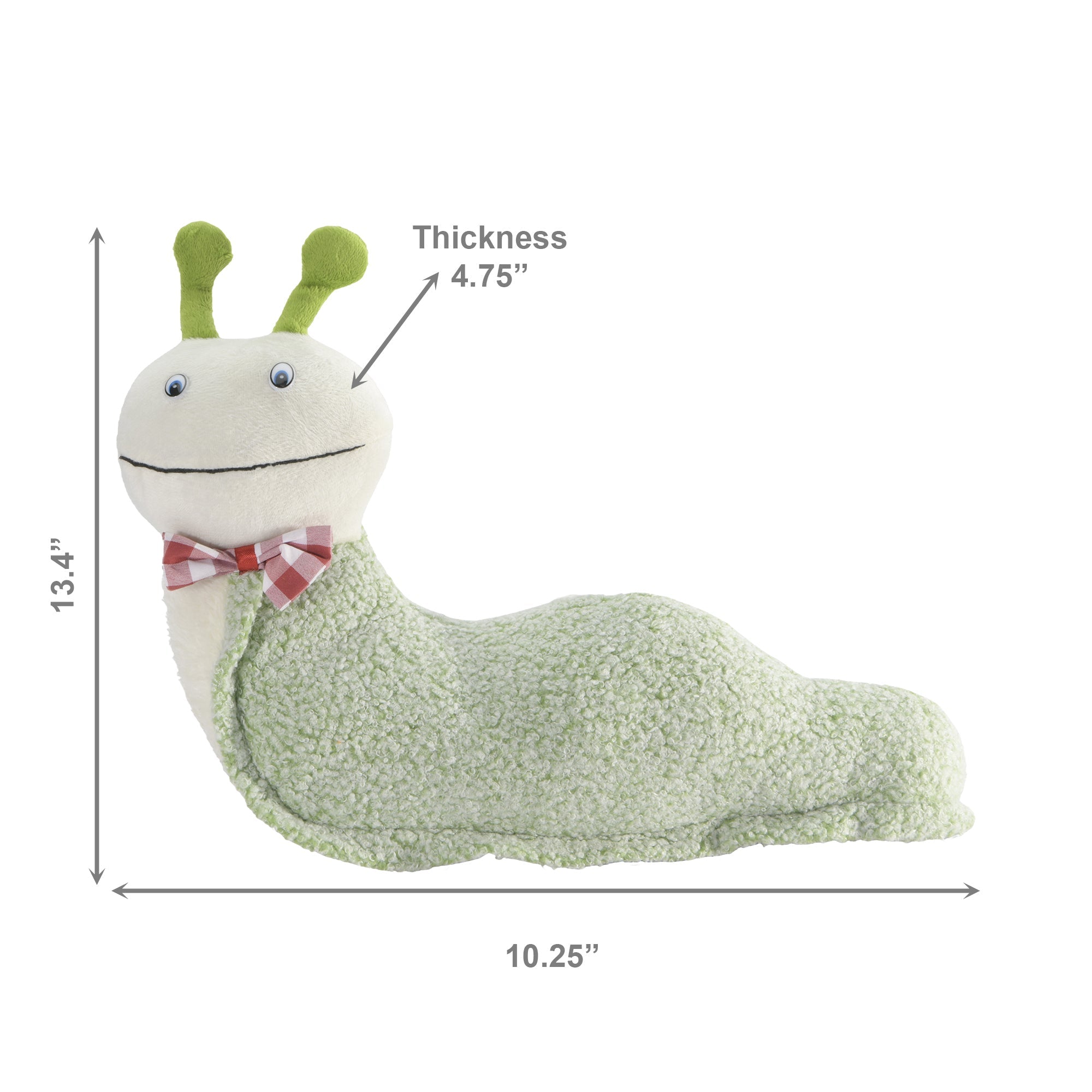Snail Fabric Door Stopper – Whimsical Garden-Inspired Accent