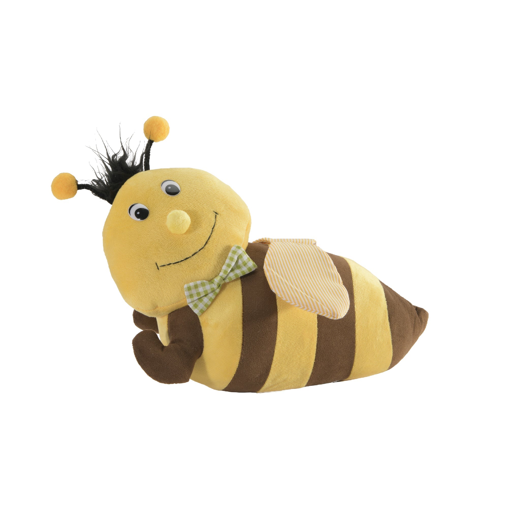 Bee Fabric Door Stopper – Charming Nature-Themed Door Weight