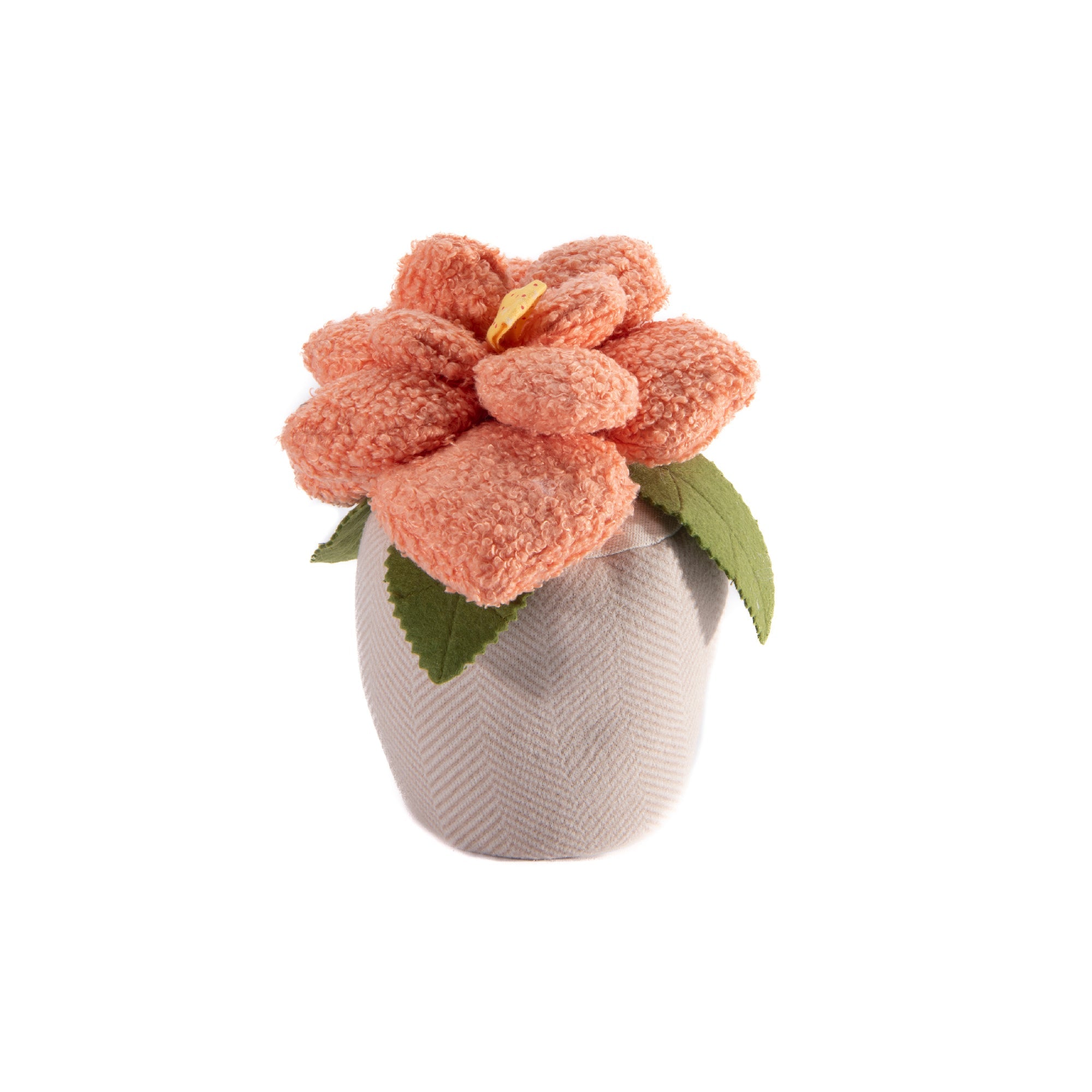 Flower-Shaped Fabric Door Stopper – Soft Decorative Door Weight