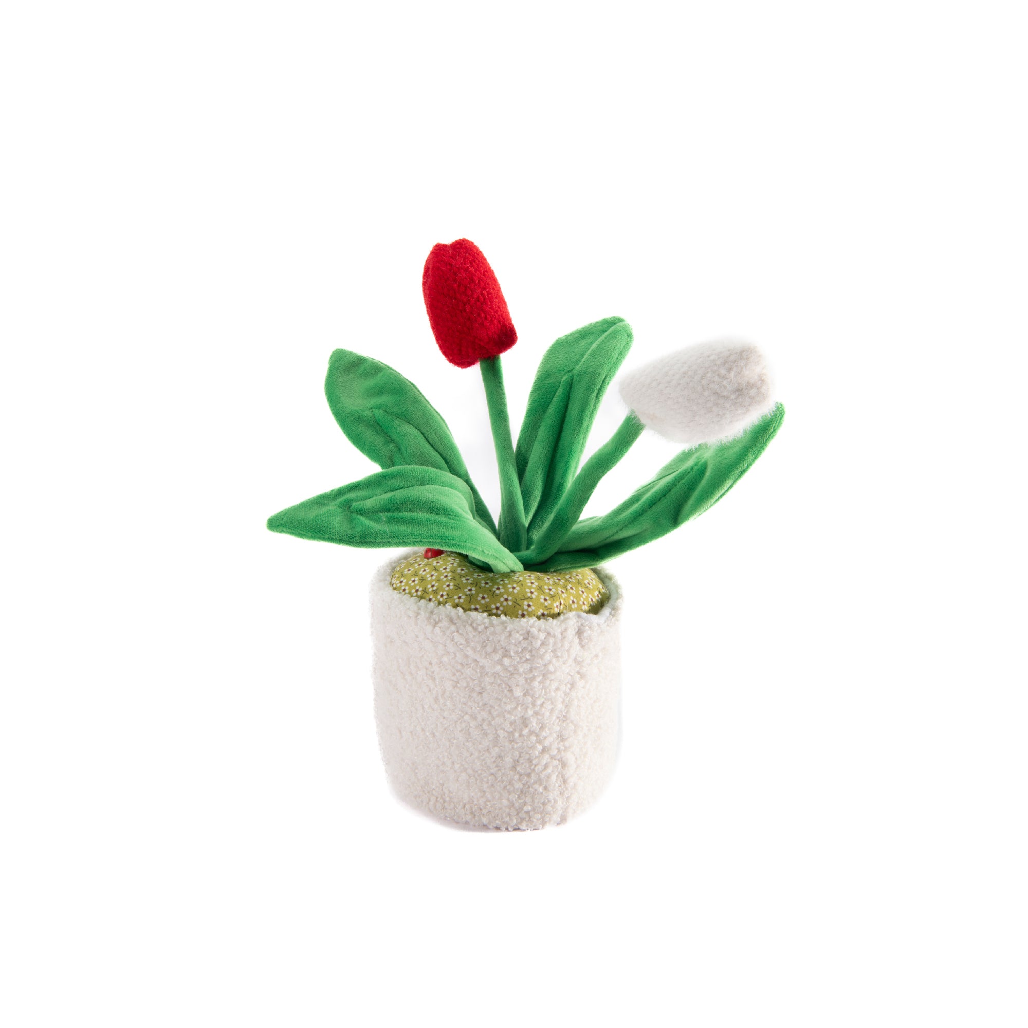 Tulip Fabric Door Stopper – Floral Decorative Door Accent