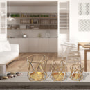 Metal Diamond Votive Holder (Set Of 3)