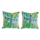 Outdoor Waterproof Cushion Dragonfly - Set of 2