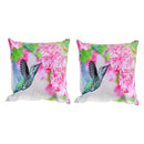 Outdoor Waterproof Cushion Hummingbird - Set of 2