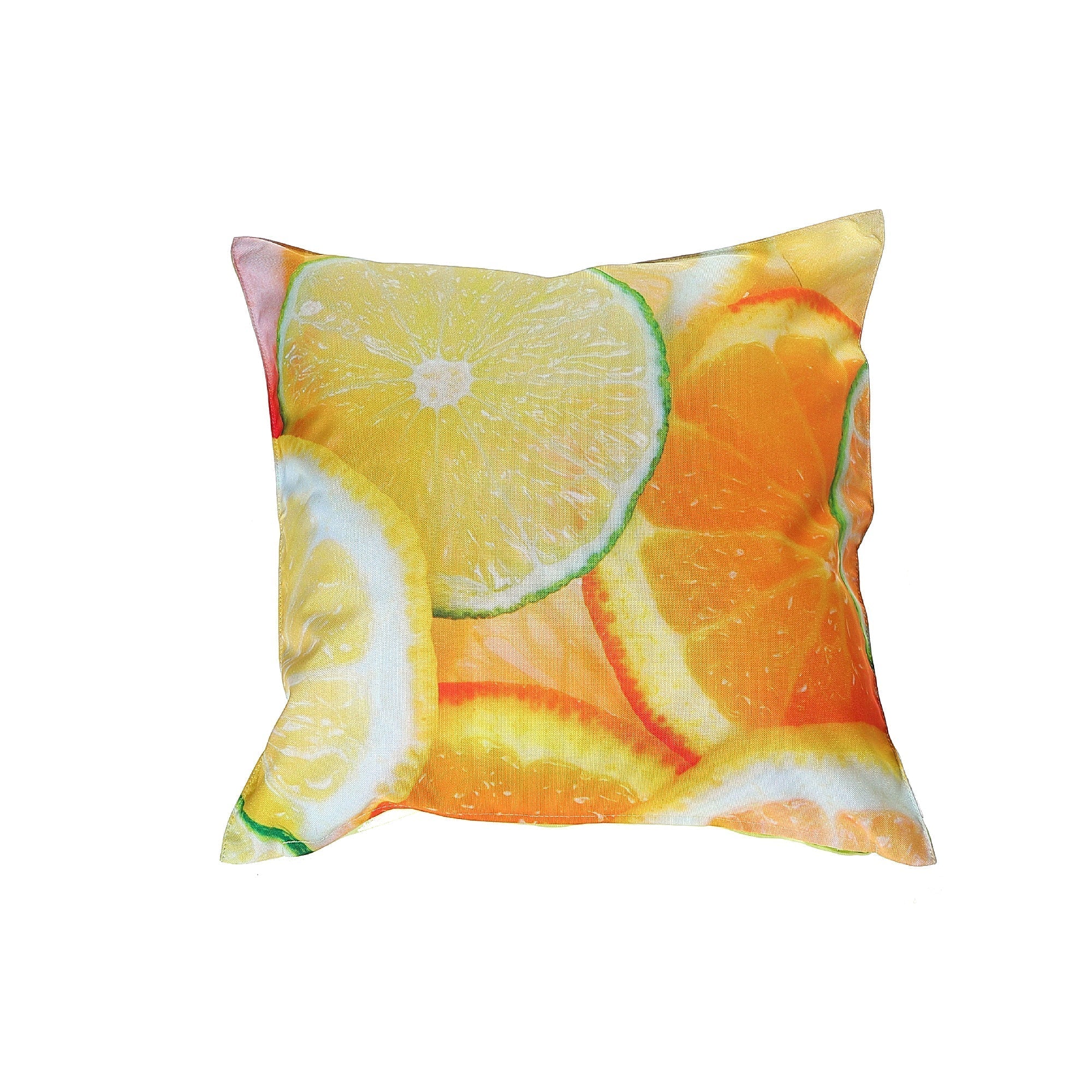 Outdoor Waterproof Cushion Citrus - Set of 2 Patio Garden Decorative Cushion