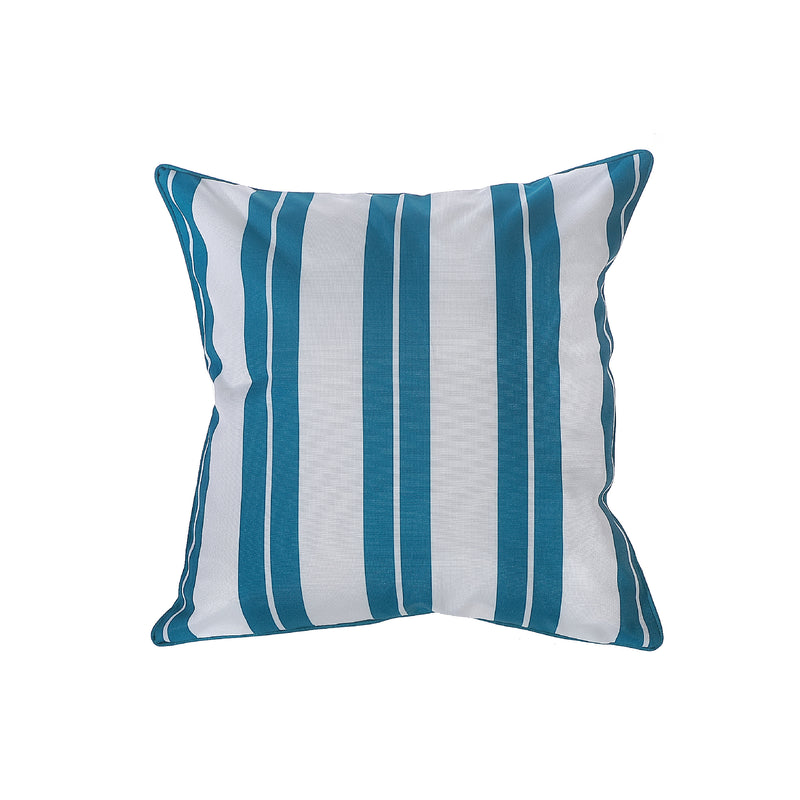 Boston Outdoor Cabana Stripe Waterproof Cushion - Set of 2