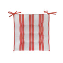 Boston Outdoor Cabana Stripe Tufted Chair Pad - Set of 2