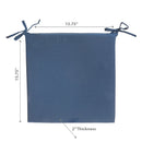 Solid Outdoor Chairpad - Set of 2