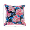 Botanical Print Outdoor Waterproof Cushion Pink Blossom - Set of 2
