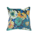 Botanical Print Outdoor Waterproof Cushion Yellow Green Blossom - Set of 2