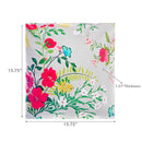 Botanical Print Outdoor Tufted Chair Pad Wildflower