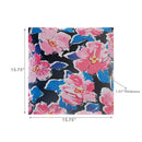 Botanical Print Outdoor Chair Pad Pink Blossom