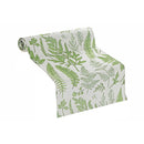 Botanical Print Outdoor Table Runner 72" Fern