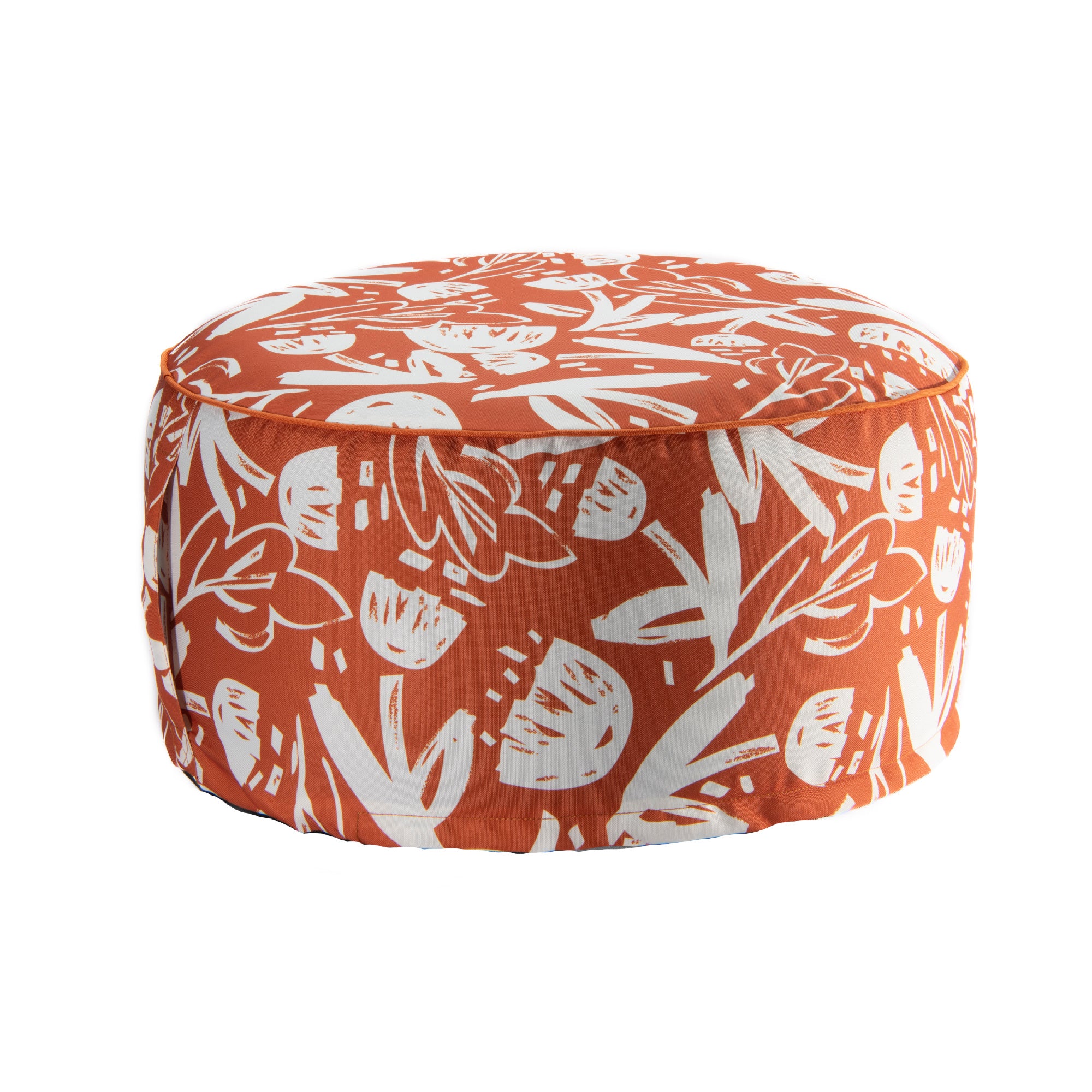 Alloy Orange Charm Collection Outdoor Inflatable Pouf