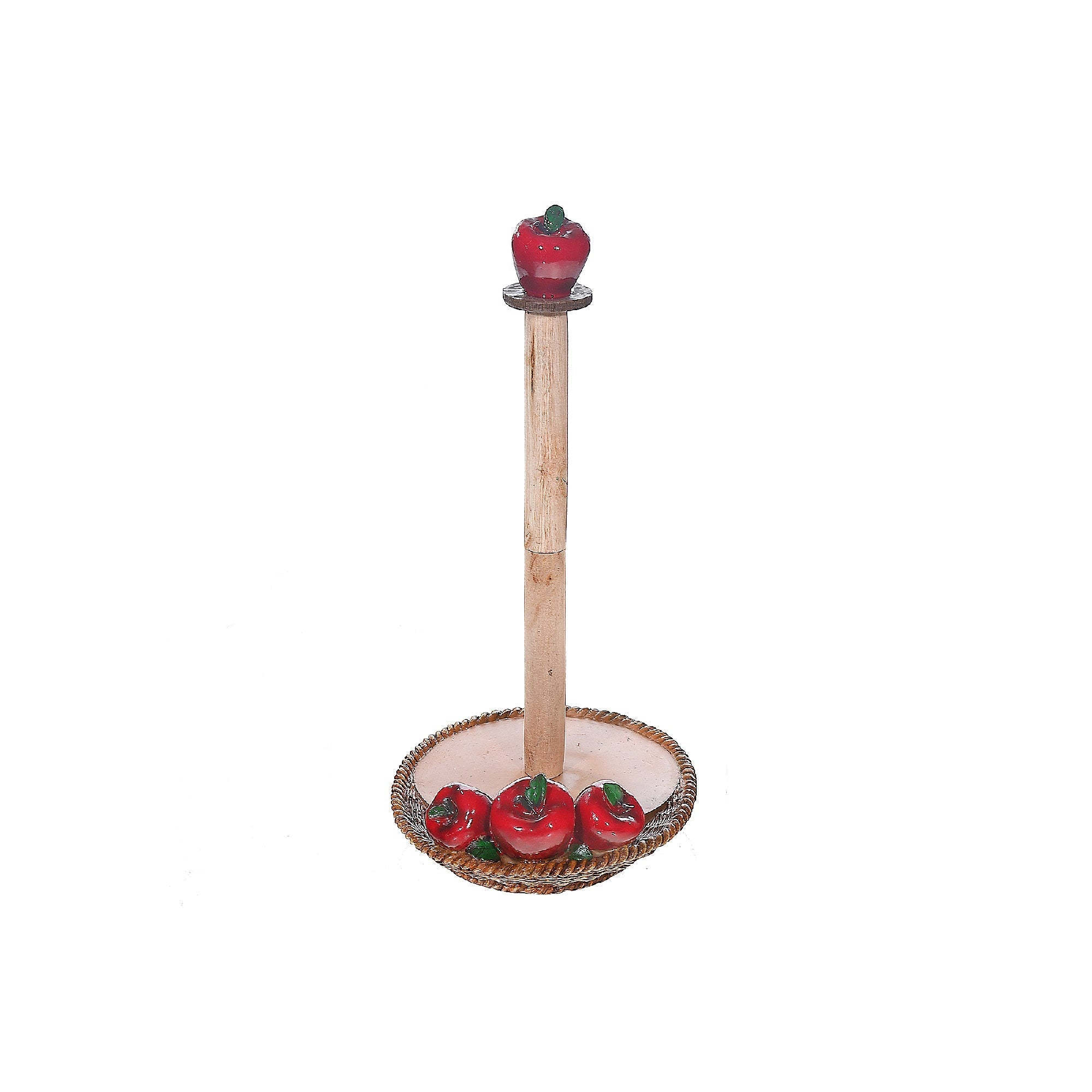 Paper Towel Holder Fresh Clean Apple Decorative Kitchen Counter Paper Towel Stand