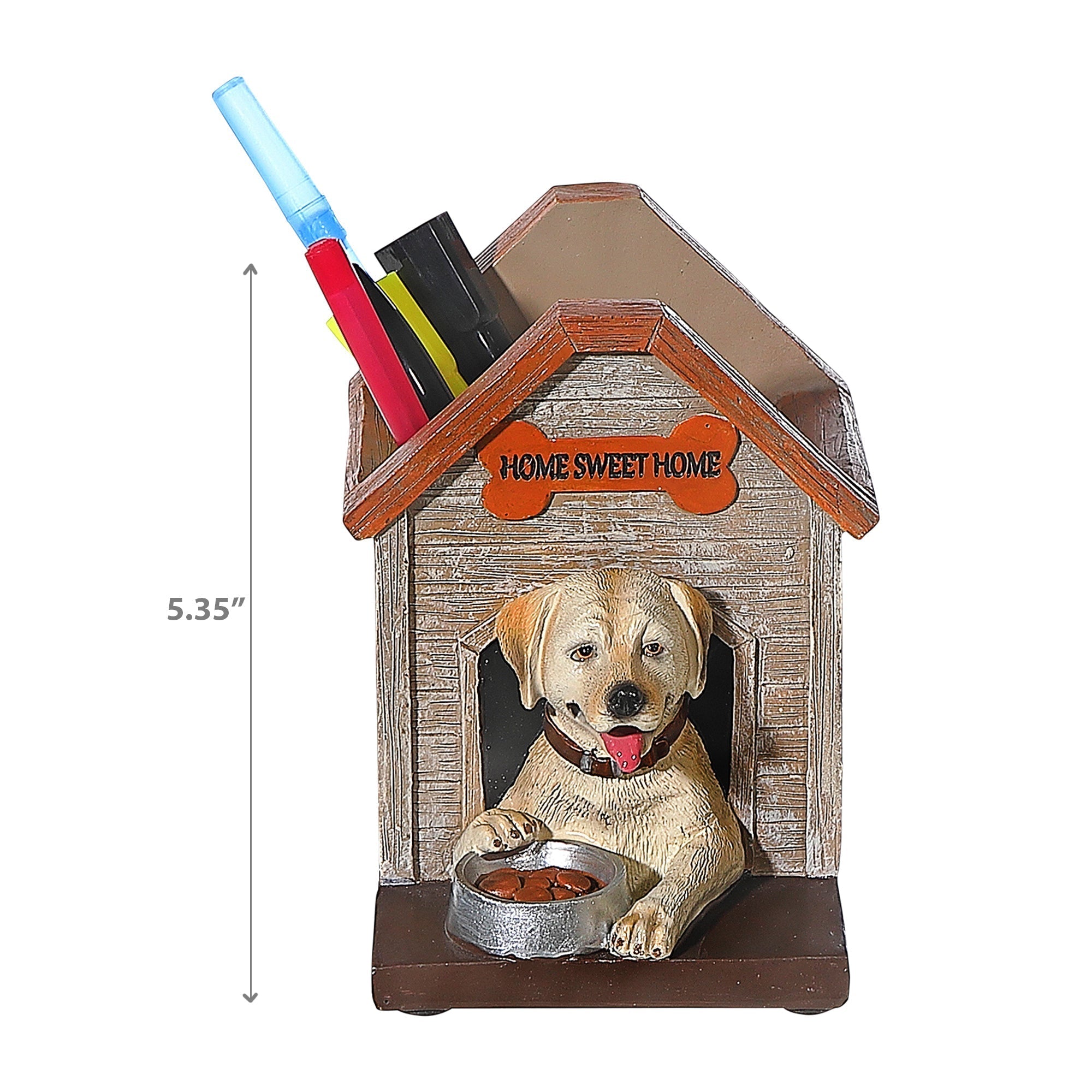 Labrador Dog Pen Holder Home Sweet Home, Desk Organizer, Office Decor