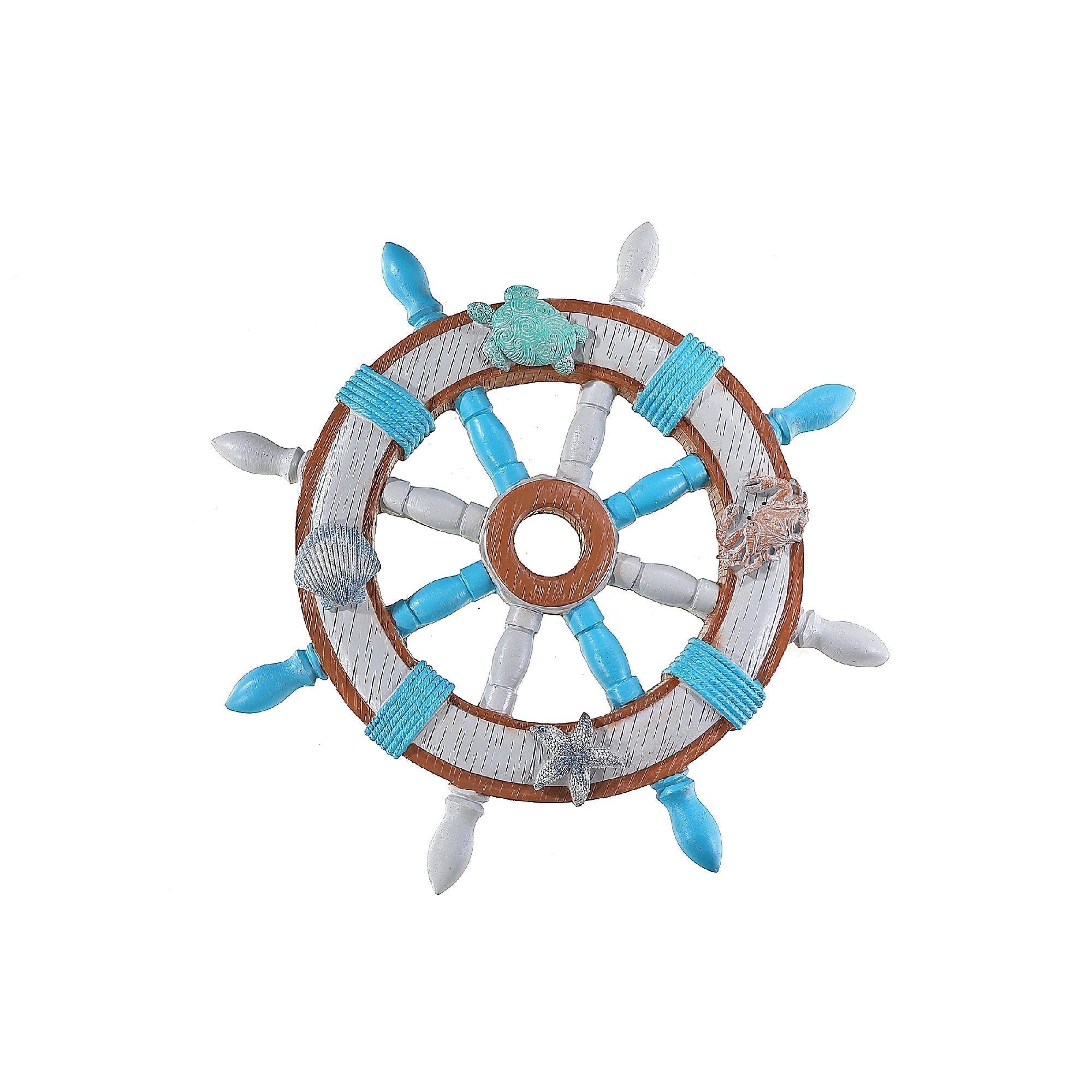 Nautical Ship Wheel Smooth Sailing Wall Decor, Coastal Home Decor, Maritime Accent