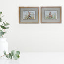 Framed Printed Wall Art (Bunny & Easter Egg) (Asstd) - Set of 2