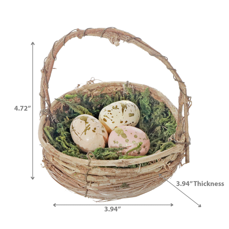 Triple Egg In The Basket
