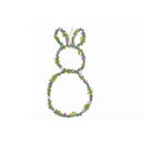Bunny Leaves & Floral Wall Hanging