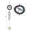 23" Colorful Dragonfly Spinner & Wind Chime