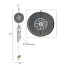 23" Colorful Sun Spinner & Wind Chime