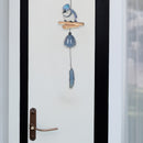 20" Blue Jay Bell With Feather