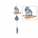 20" Blue Jay Bell With Feather