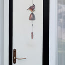 24" Copper Cardinal Bell With Feather