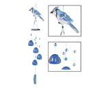 31" Blue Jay Bell With Gem Stones