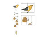 31" Finch Bell With Gem Stones