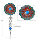 23" Wind Spinner With Tail Fire